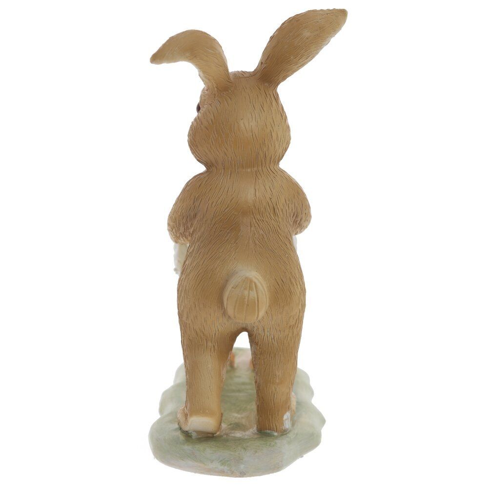 GAEM Фигурка декоративная "Заяц с курочкой", L12 W6 H14 см
