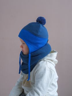 Снуд-резинка вязаный (Гроза)