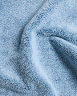 Zara Home - Нескользящий коврик для ванной из мягкой махровой ткани, синий, 60x90 см