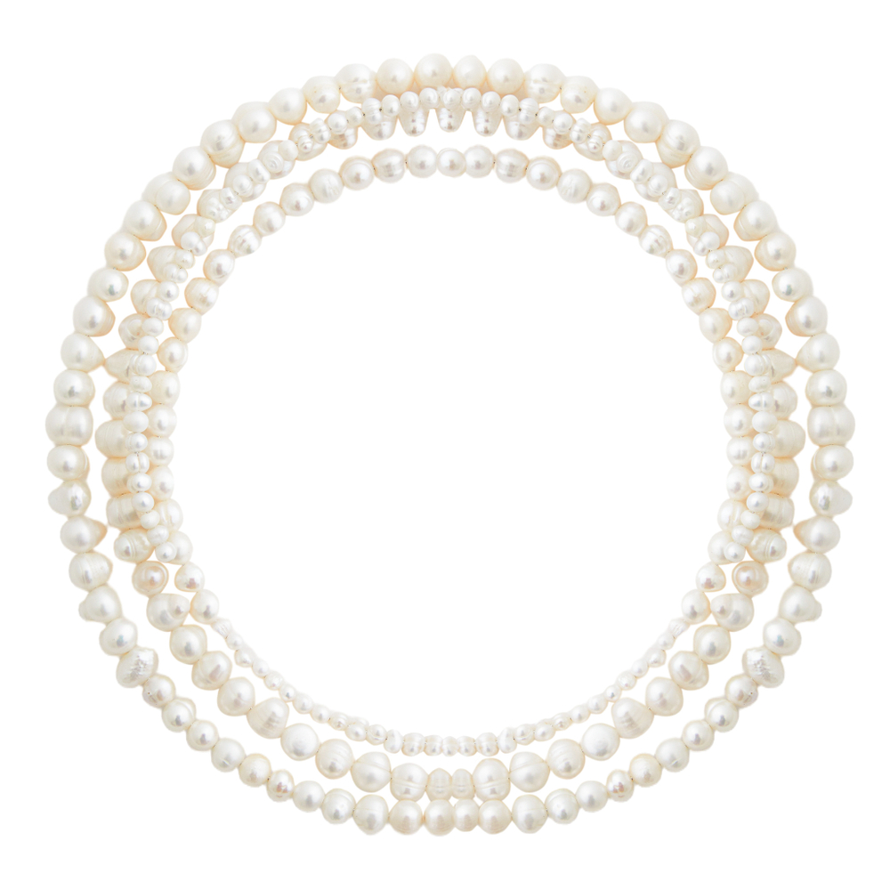 Чокер из барочного жемчуга