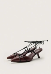 Туфли Grate x Choux, бордовые