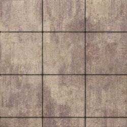 Тротуарная плитка КВАДРАТ 300х300 мм - Листопад гладкий Розовый песок