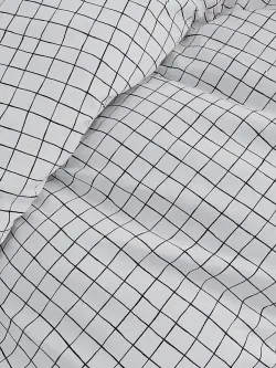 Постельное белье бязь Сказка "Yogacat" (бязь) 1,5-сп Наволочка 50х70 см 1 шт Простынь 150x215 смПододеяльник 145x215 см