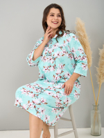 Ночная сорочка С-013/ментол-магнолия