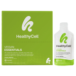 HealthyCell, Vegan Essentials, персик и манго, 30 гелевых пакетиков по 25 мл (0,84 жидк. Унции)