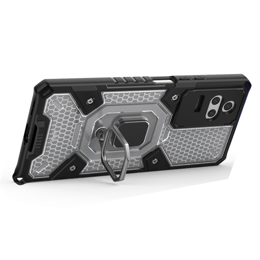 Противоударный чехол с Innovation Case с защитой камеры для Xiaomi Poco F4