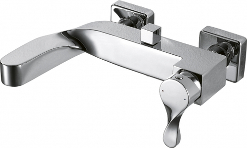 Смеситель для ванны c коротким изливом Bravat Wave