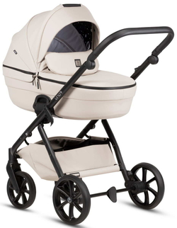 Детская коляска Tutis Uno 6 Plus Leather collection 2 в 1 1602151 Latte