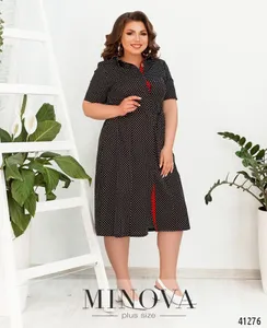 Платье 0135-черный Minova