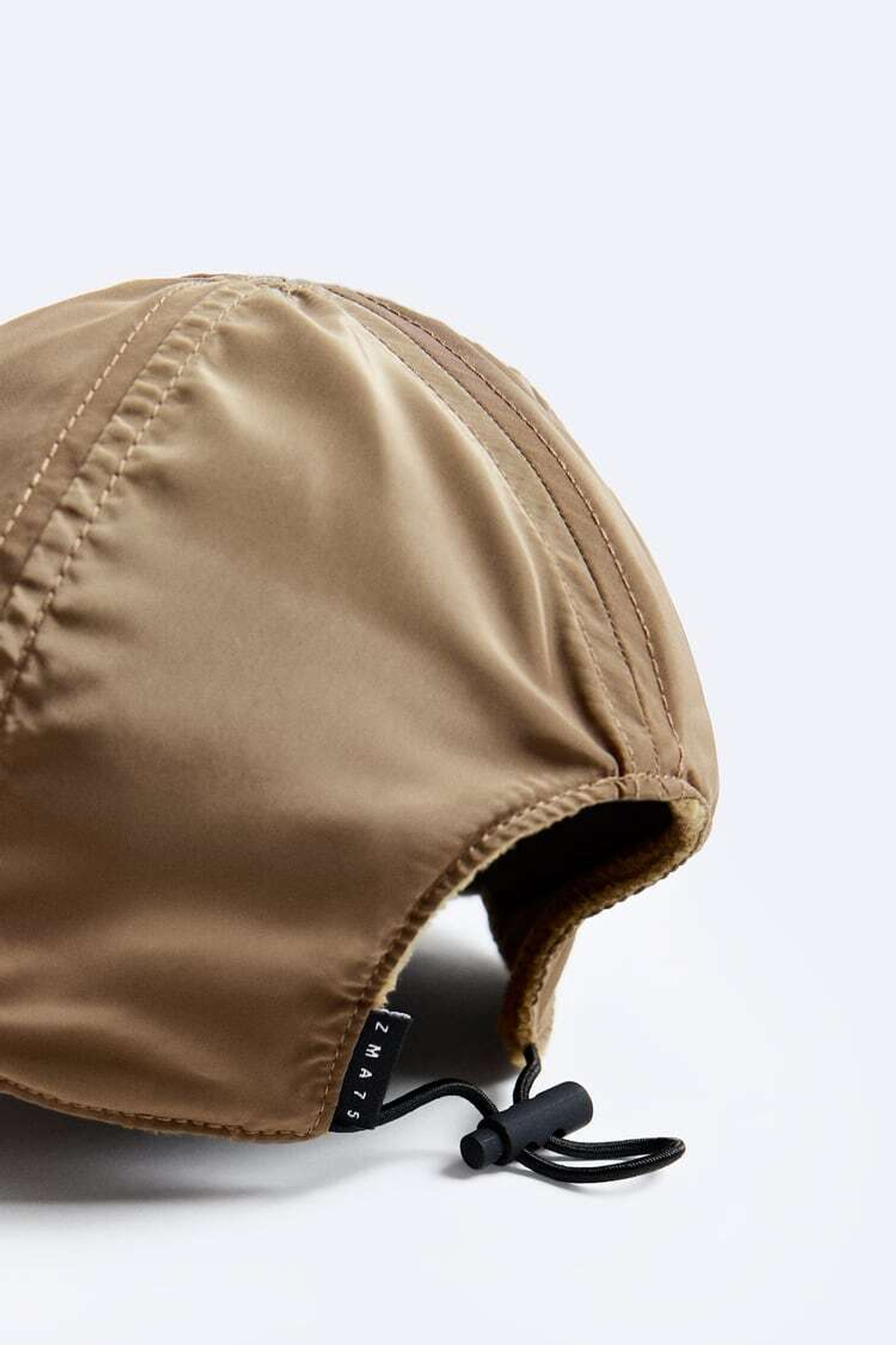 ZARA ДВУСТОРОННЯЯ КЕПКА, ТЕМНО-ОЛИВКОВЫЙ