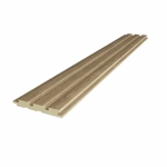 Стеновая реечная панель Альберо, Эко-шпон Дуб натуральный, 120*16*2750 мм