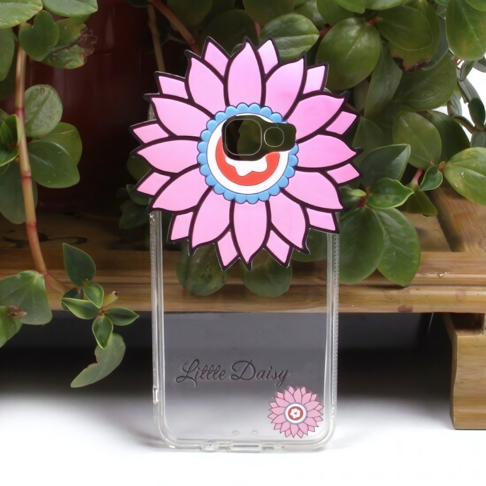 Силиконовый чехол "Цветы" для Samsung Galaxy J5 Prime, 009870