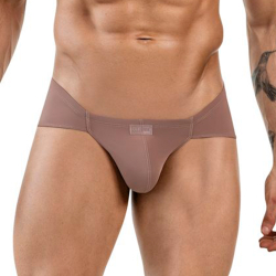 Мужские трусы брифы коричневые Clever Moda AUDAZ BRIEF 187015