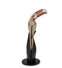 Decor and Gift 23-029-02 Н-р статуэток из трех «Тукан» дерево+стекл.мозаика (50,40,30 см)