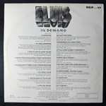 Elvis Presley ‎– Elvis In Demand (Англия 1977г.)