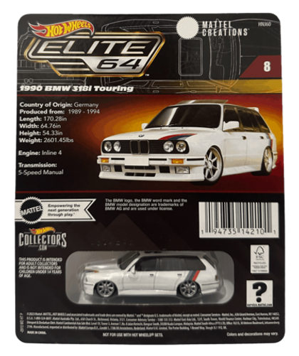 Hot Wheels | Elite 64 | 1990 BMW 318i Touring (2024)