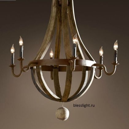 Люстра Wine barrel 8020–6 фото Люстра Wine barrel 8020–6