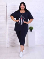 К/ж бриджи+футболка КЖ00032 великан