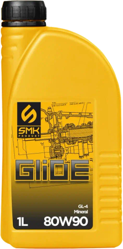 Трансмиссионное масло "GLIDE GL-4 80W-90"