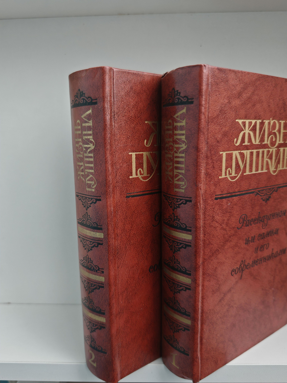 Жизнь Пушкина. Рассказанная им самим и его современниками. В двух томах (комплект из двух книг)