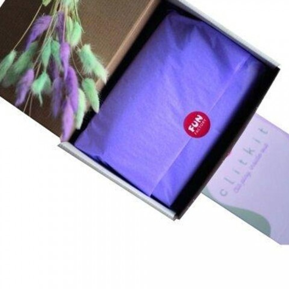 Набор: пульсатор + вибратор Fun factory CLIT KIT PETITE лиловый