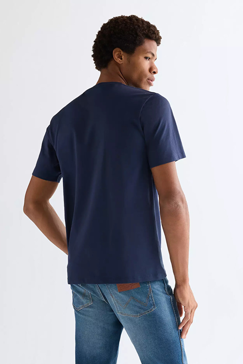 Футболка мужская WRANGLER SMALL AMERICANA TEE NAVY
