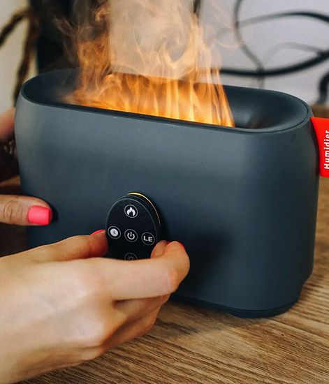 Ультразвуковой аромадиффузор Flame black, Sens