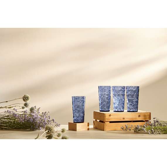 Набор из 4 стаканов Arctic, 450 мл, синий