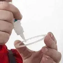 Термокольцо прозрачное для натяжного потолка диаметр 90мм 4 шт