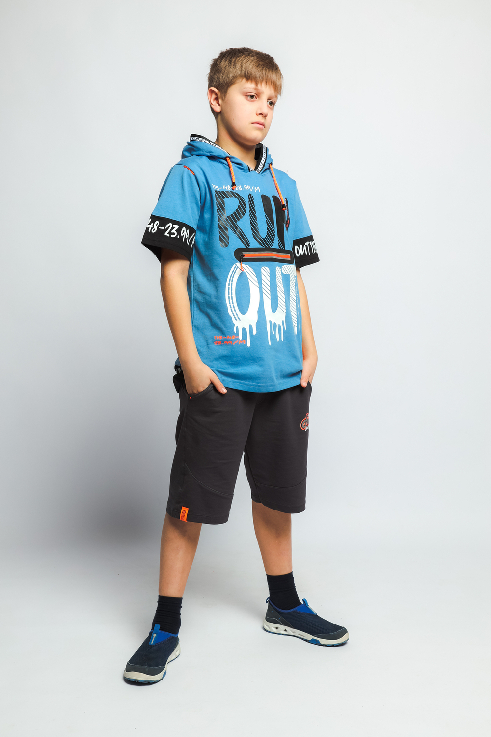 Футболка с капюш. Beneti 2434