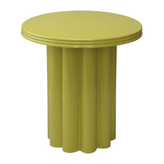 Столик приставной Vivlend, D43 см, лайм