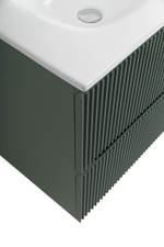 Тумба с раковиной подвесная BelBagno UNO-MINI-600-2C-SO-VO Еловый матовый, раковина белая BB-8099-3-60