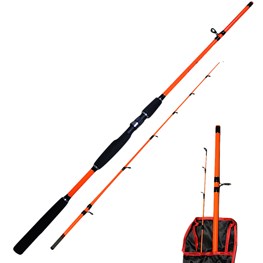 Спиннинг Zori Осётр 2.1м 100-300г 190г Тр.длина 1.10м ручка неопрен