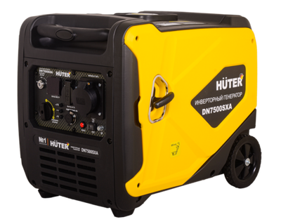 Инверторный генератор Huter DN7500SXA (электростартер)