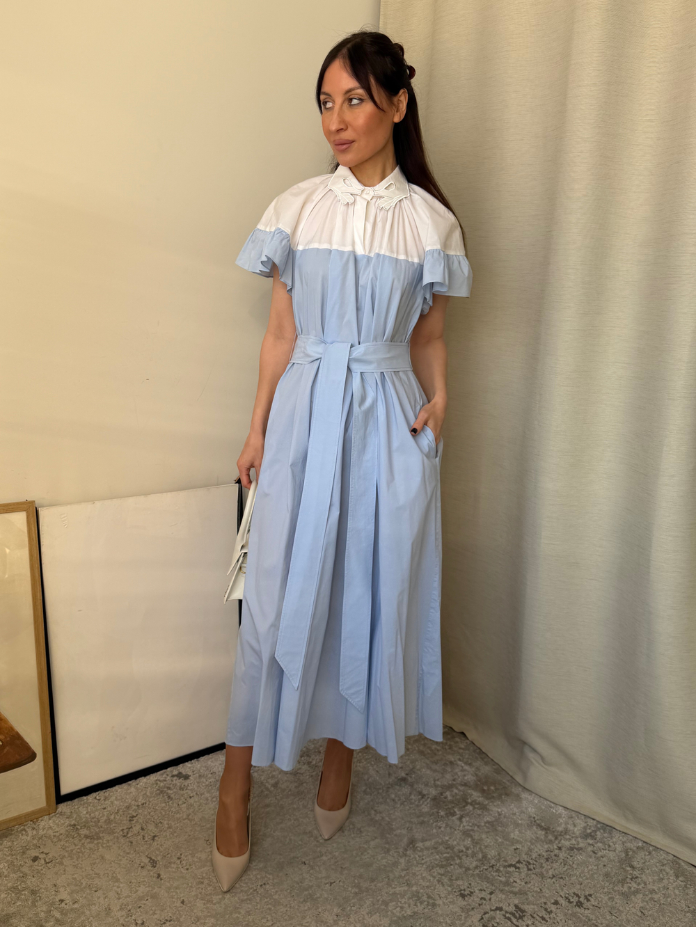 Хлопковое платье Vivetta, S/М