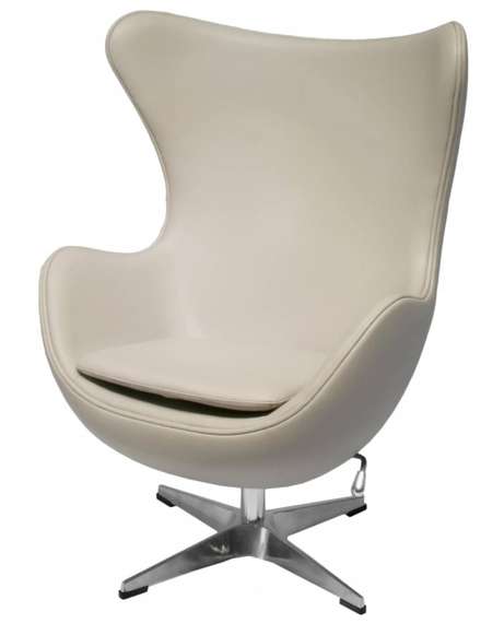 Кресло Egg, бежевое