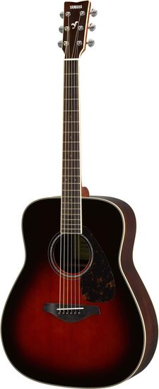 Гитара акустическая YAMAHA FG830 TOBACCO BROWN SUNBURST