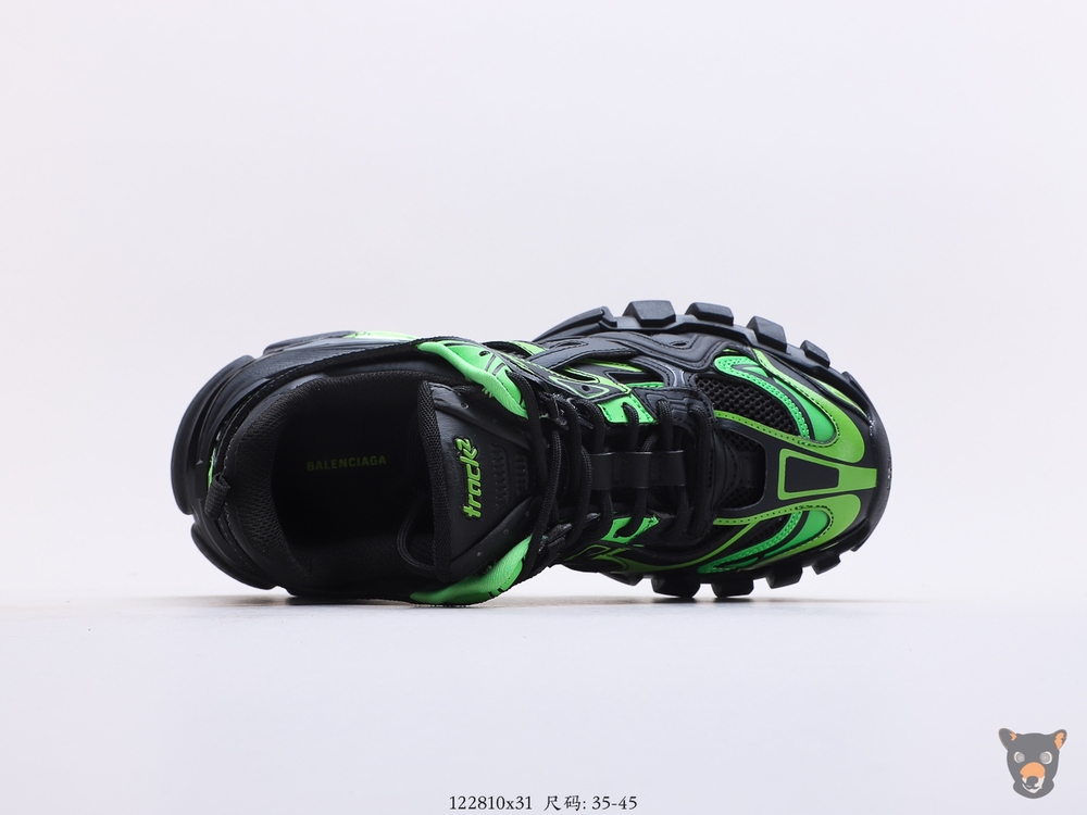 Кроссовки Track.2 Black/Green