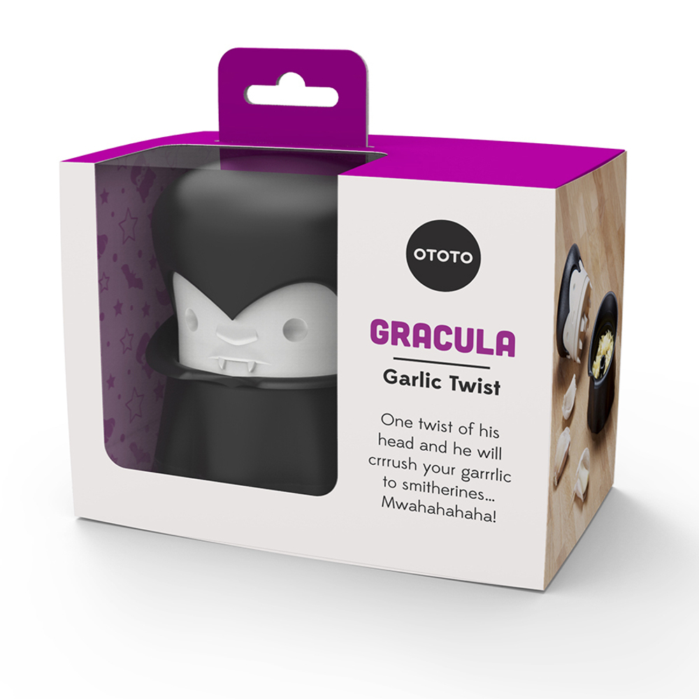 Пресс для чеснока gracula черный