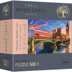Puzzle "501" - Palace of Westminster, Big Ben, London / Wooden Puzzles