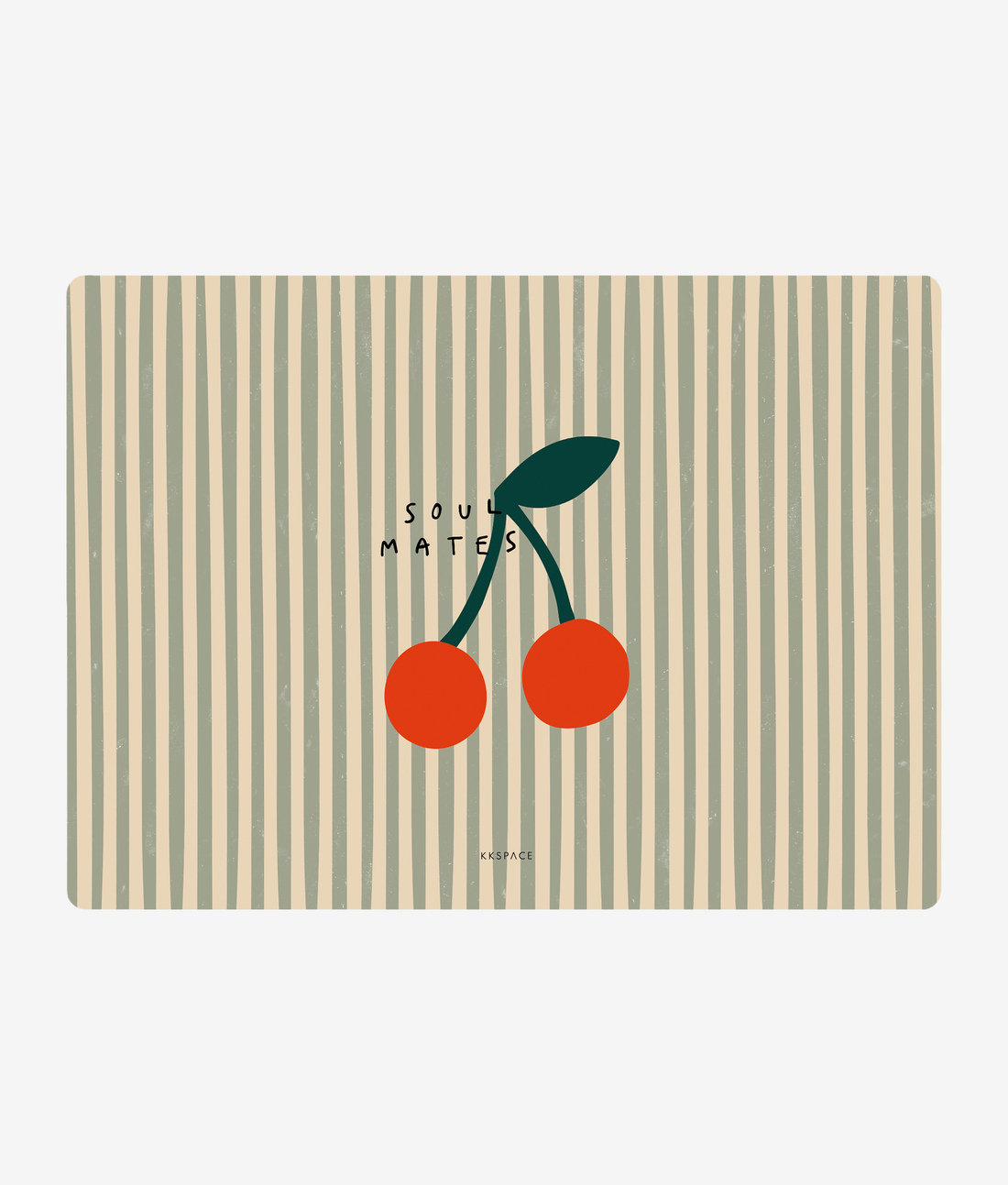 Виниловая наклейка SOULMATES (зеленый) для Huawei MateBook