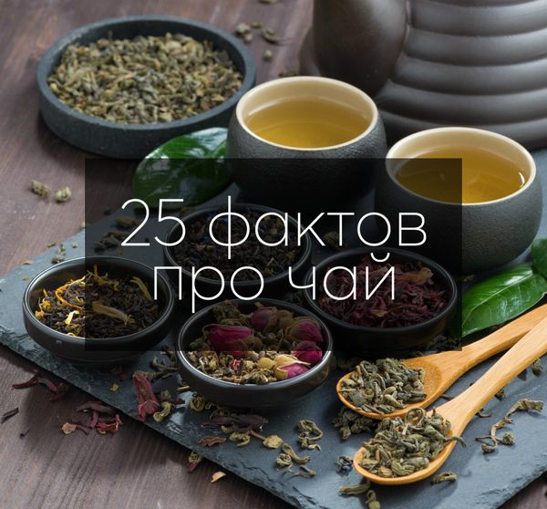 25 Интересных фактов про чай