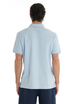Футболка поло мужское Loungewear Tops голубой