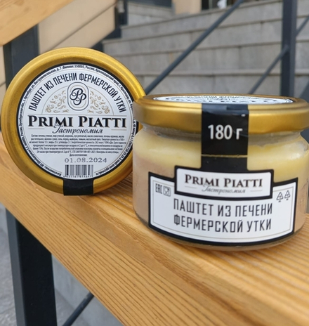 Паштет из печени фермерской утки 180 г
