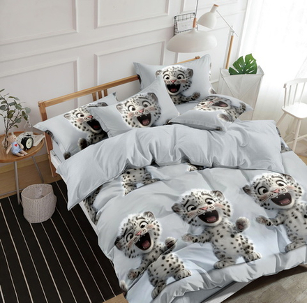 КПБ 2 сп с европростыней ПОПЛИН "П5"