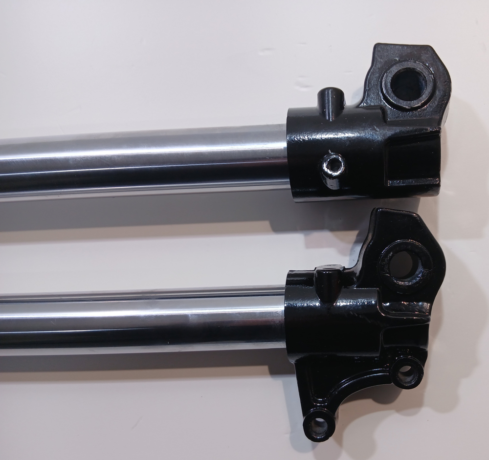 Амортизатор L=730 передний d45x48 (перья, компл.) Питбайк Regulmoto PILOT