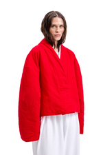 Куртка двустороняя TULUP white/red