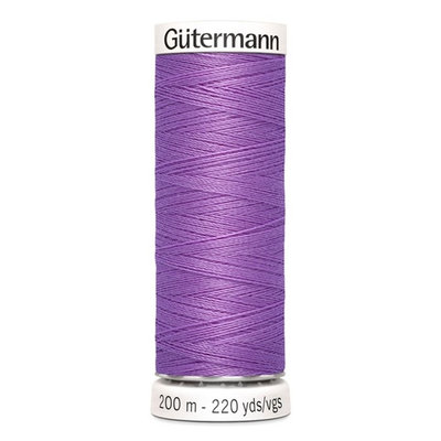 Нить Sew-All 200 м, Gutermann, 291 лилово-сиреневый