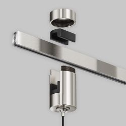 Трековый магнитный светодиодный светильник Maytoni Flarity   TR156-1-5W3K-PT