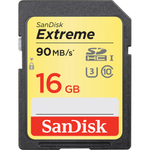 Карта памяти Sandisk 16GB Extreme 90MB/s SDHC